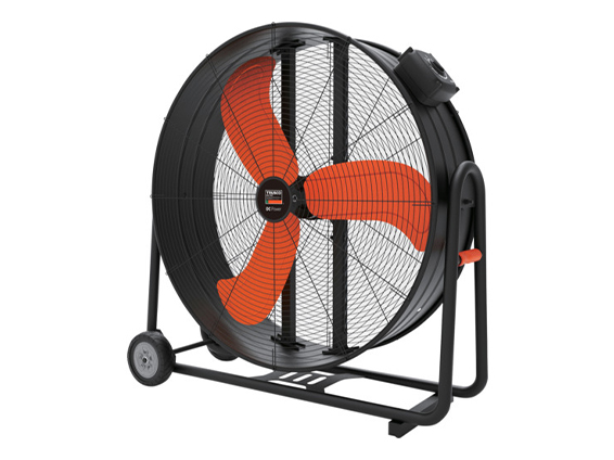 全閉式DCモーター工場扇